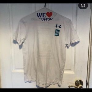 Playing card under armor shirt